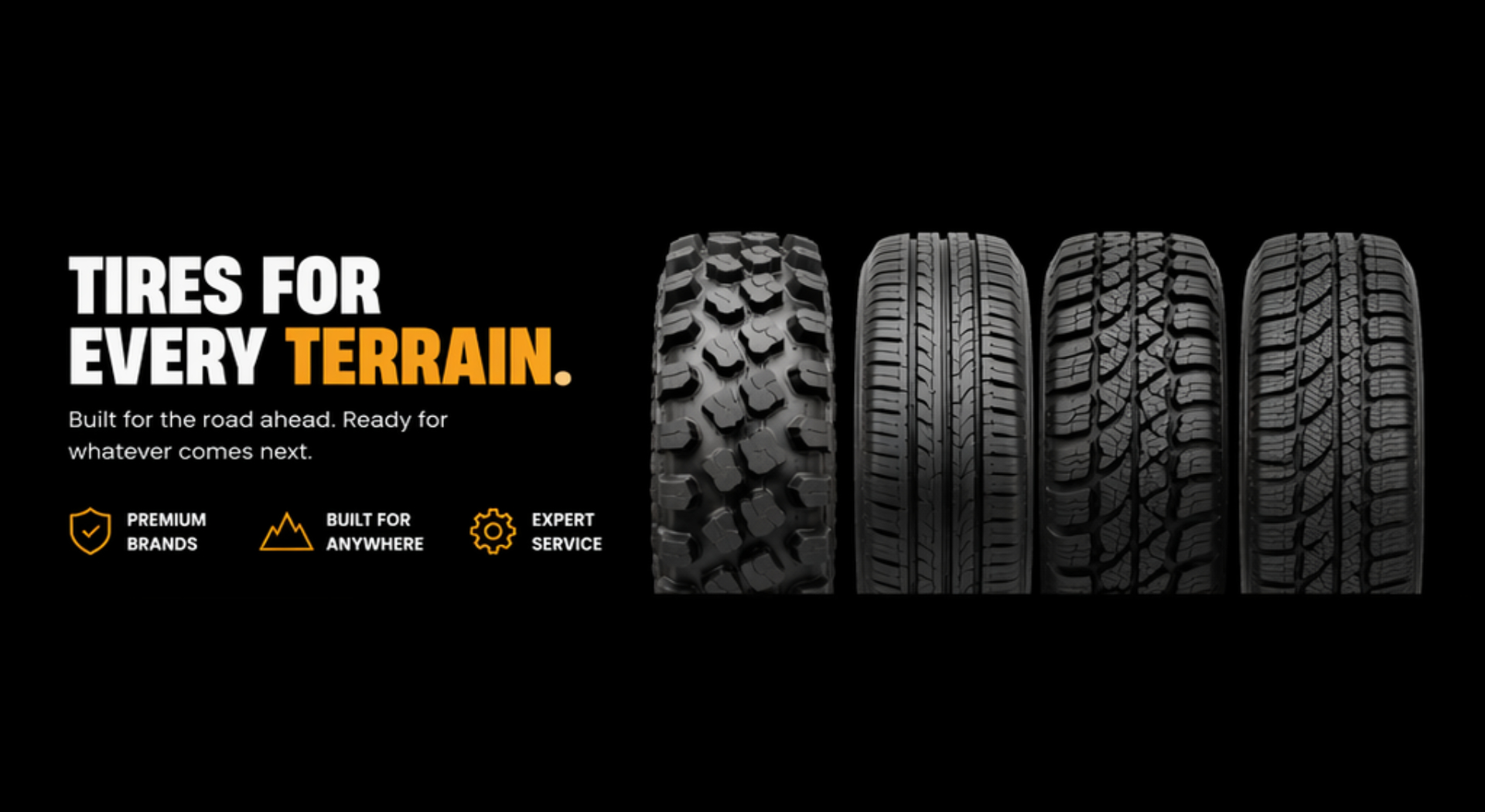 Tires for every terrain and driving condition